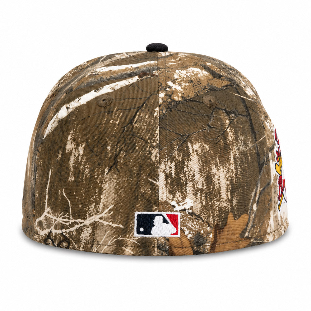 MLB Atlanta Braves New Era Team Terrain 59FIFTY Fitted Hat- Real Tree