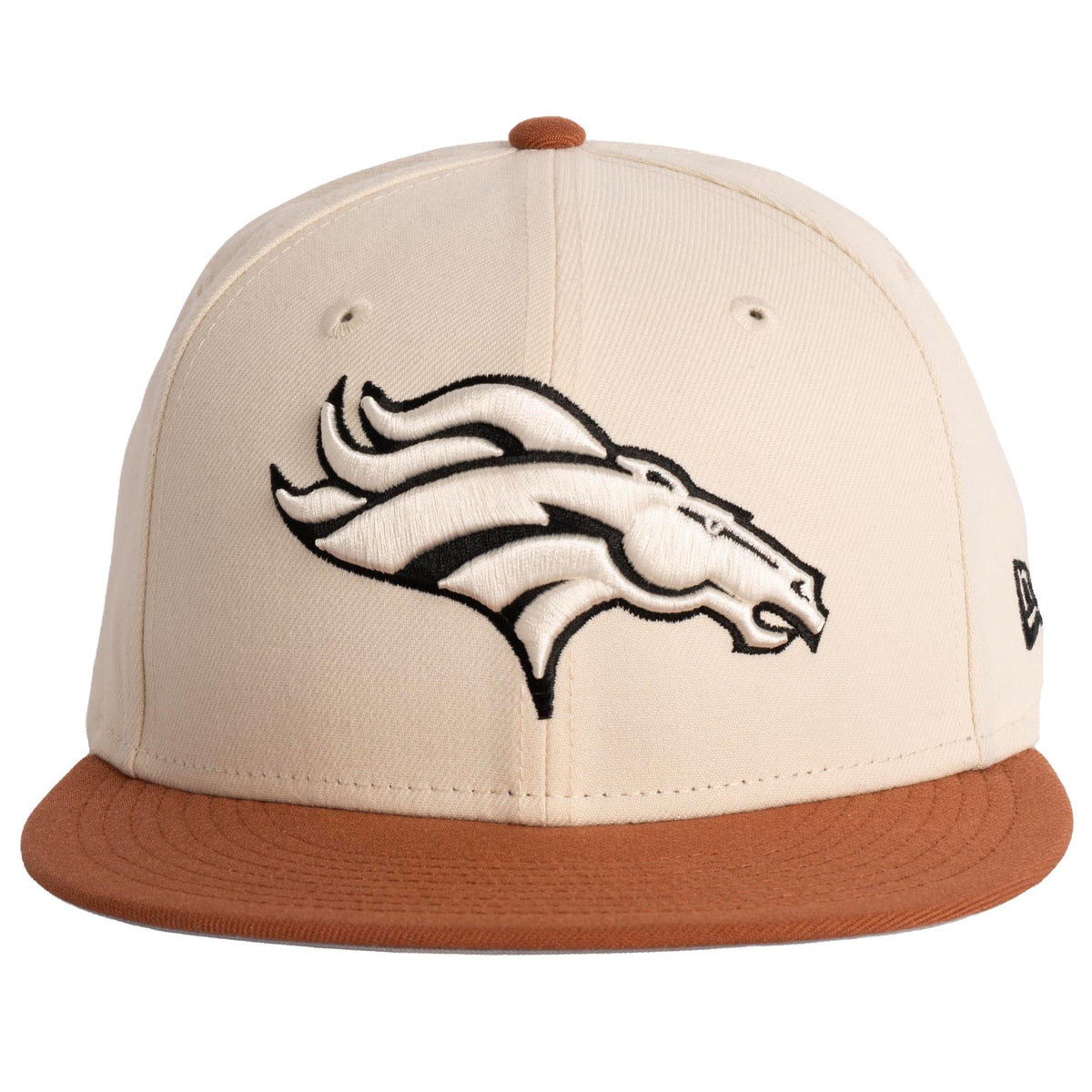 NFL Denver Broncos New Era Fieldstone 9FIFTY Snapback Hat- Light Cream