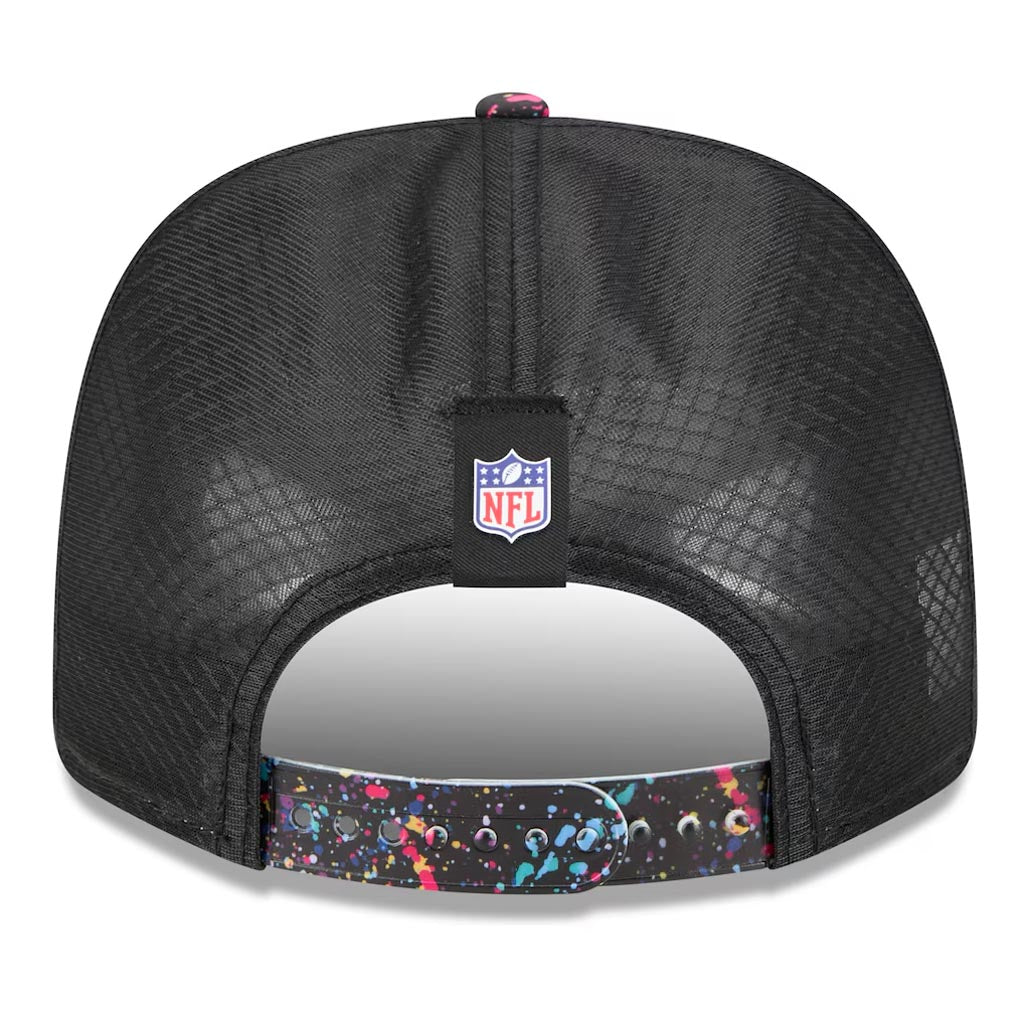 NFL Denver Broncos New Era 2025 Crucial Catch 9SEVENTY Stretch-Snapback Hat - Black