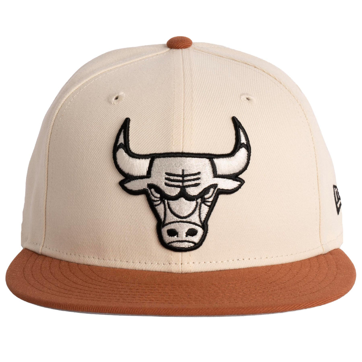 NBA Chicago Bulls New Era Fieldstone 9FIFTY Snapback Hat- Light Cream