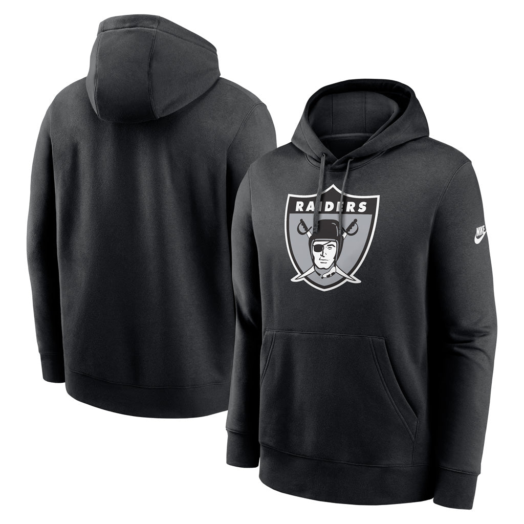 NFL Las Vegas Raiders Nike Club Logo Pullover Hoodie