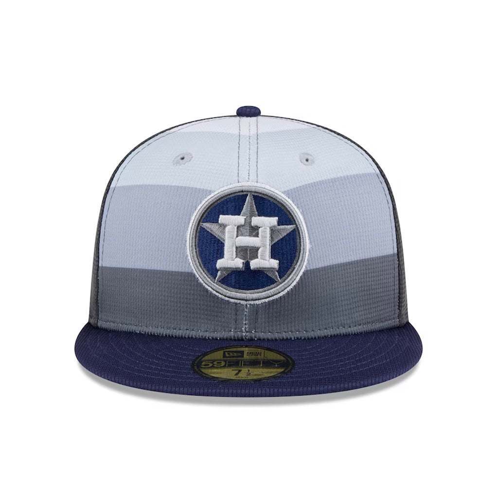 MLB Houston Astros New Era 2025 Graphite Batting Practice 59FIFTY Fitted Hat - Graphite