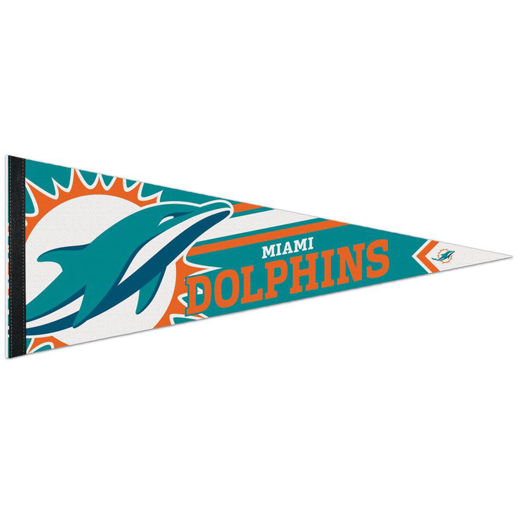 NFL Miami Dolphins WinCraft Stripe Premium Pennant - Aqua