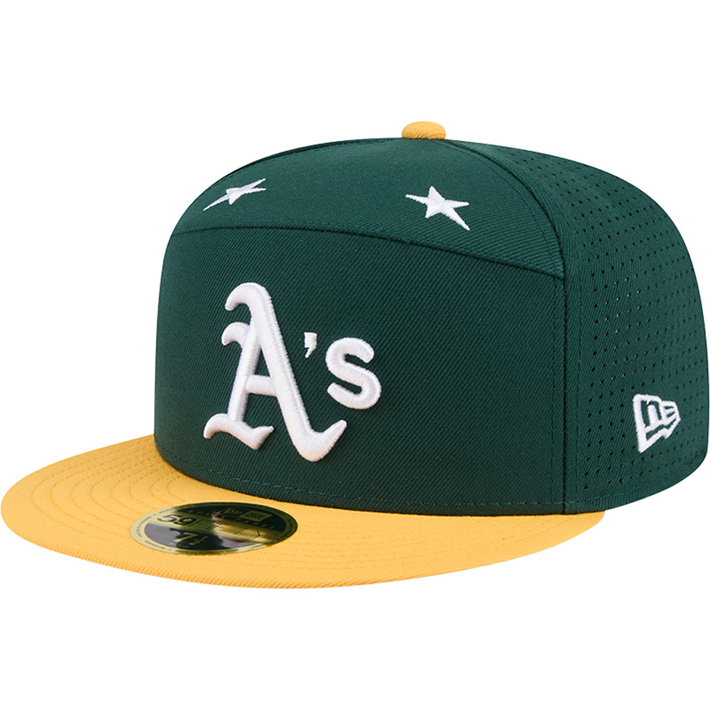 MLB Oakland Athletics New Era 2025 All Star Game 59FIFTY Fitted Hat - Green