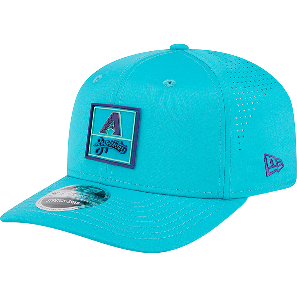 MLB Arizona Diamondbacks New Era 2025 City Connect Fan Pack 9SEVENTY Stretch-Snapback Hat - Teal