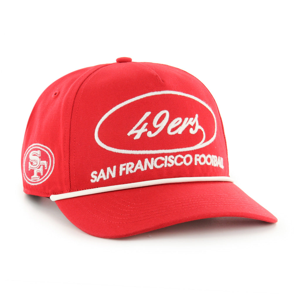 NFL San Francisco 49ers '47 Foundational Hitch Snapback Hat - Red