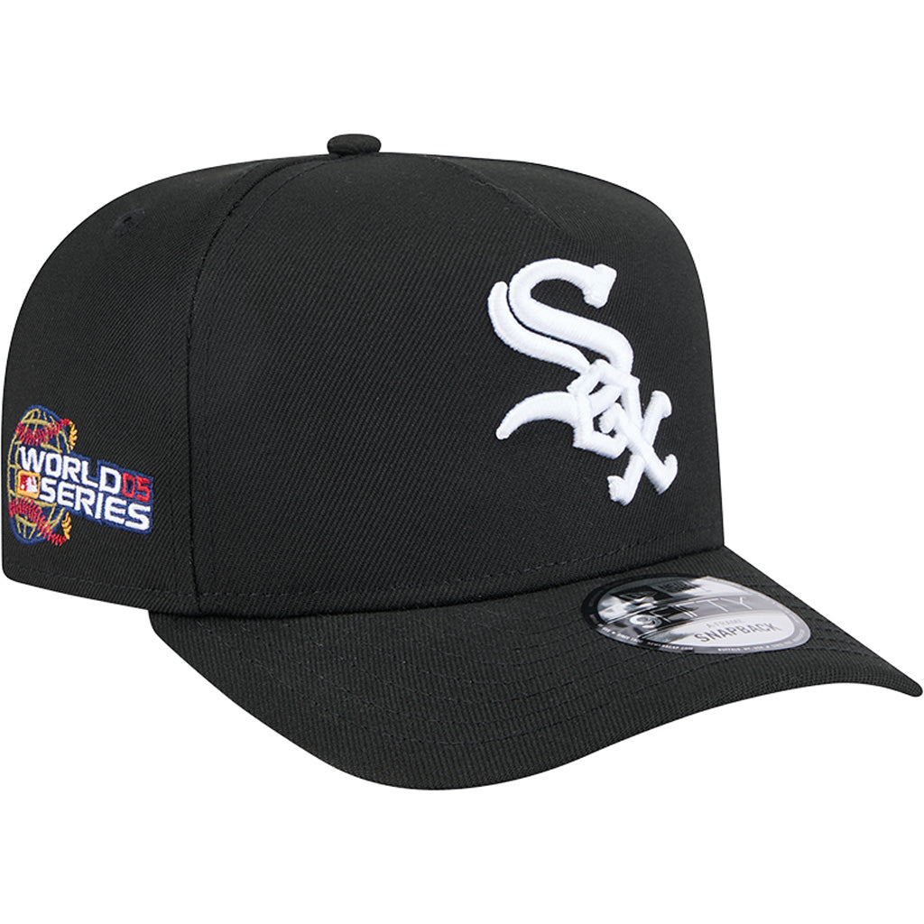 MLB Chicago White Sox New Era OTC 9FIFTY A-Frame Hat - Black