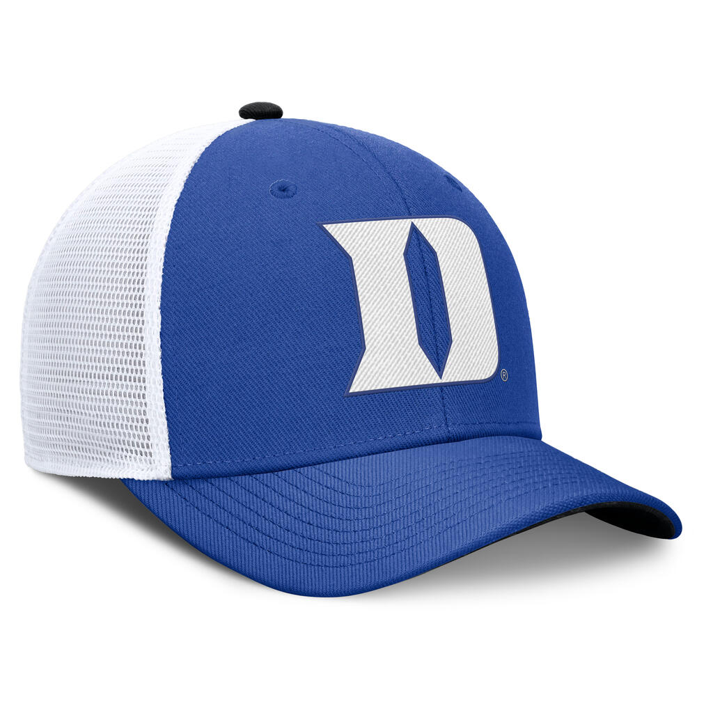 NCAA Duke Blue Devils Nike Primetime Trucker Snapback Hat - Blue