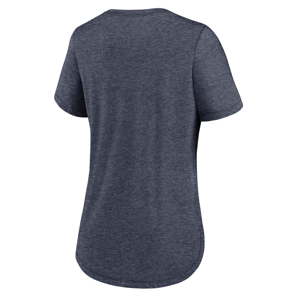 NFL Dallas Cowboys Women&#39;s Nike Tri-Blend Fashion T-Shirt - Navy