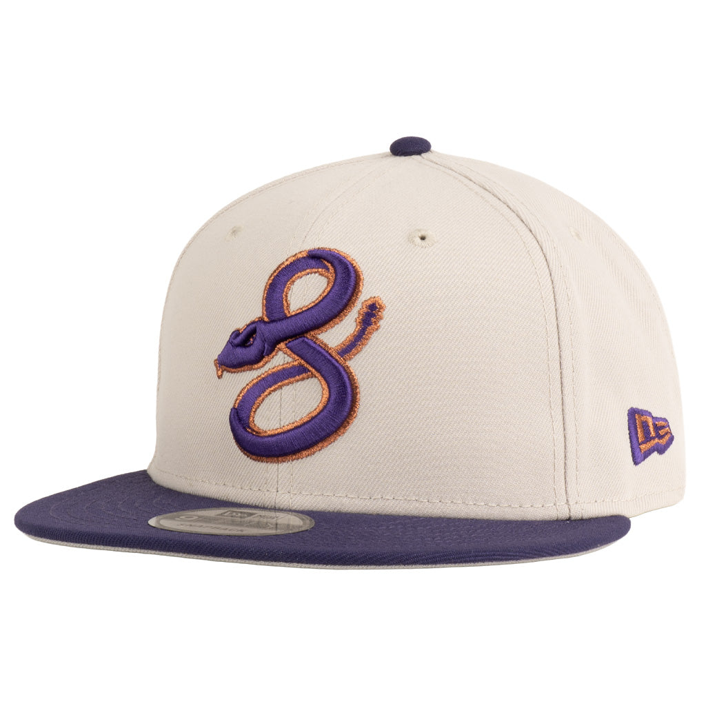 MLB Arizona Diamondbacks New Era Two-Tone City Connect Logo 9FIFTY Snapback Hat - Stone