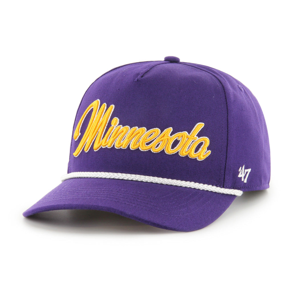 NFL Minnesota Vikings '47 Overhand Hitch Snapback Hat - Purple
