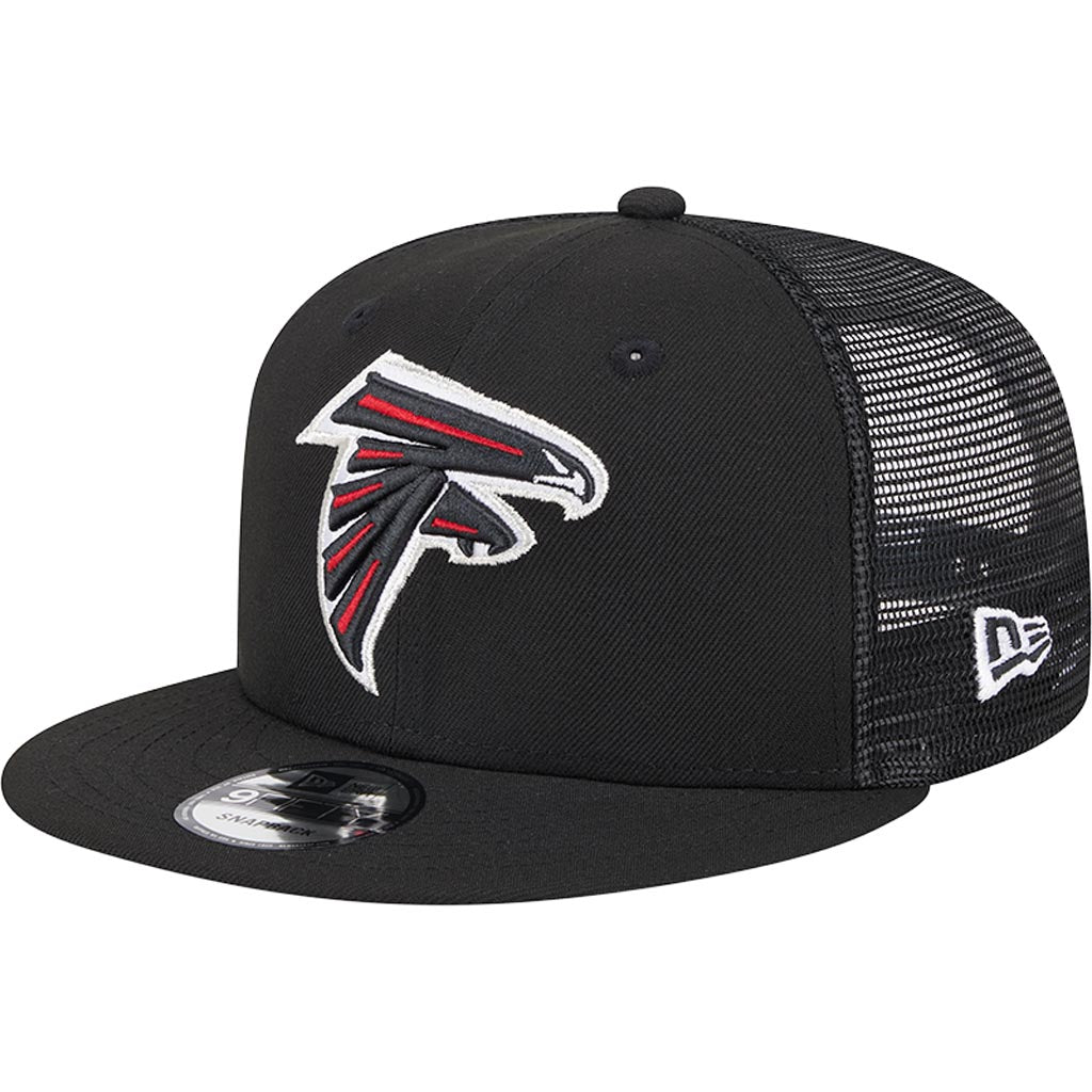 NFL Atlanta Falcons New Era 9FIFTY Snapback Trucker Hat - Black