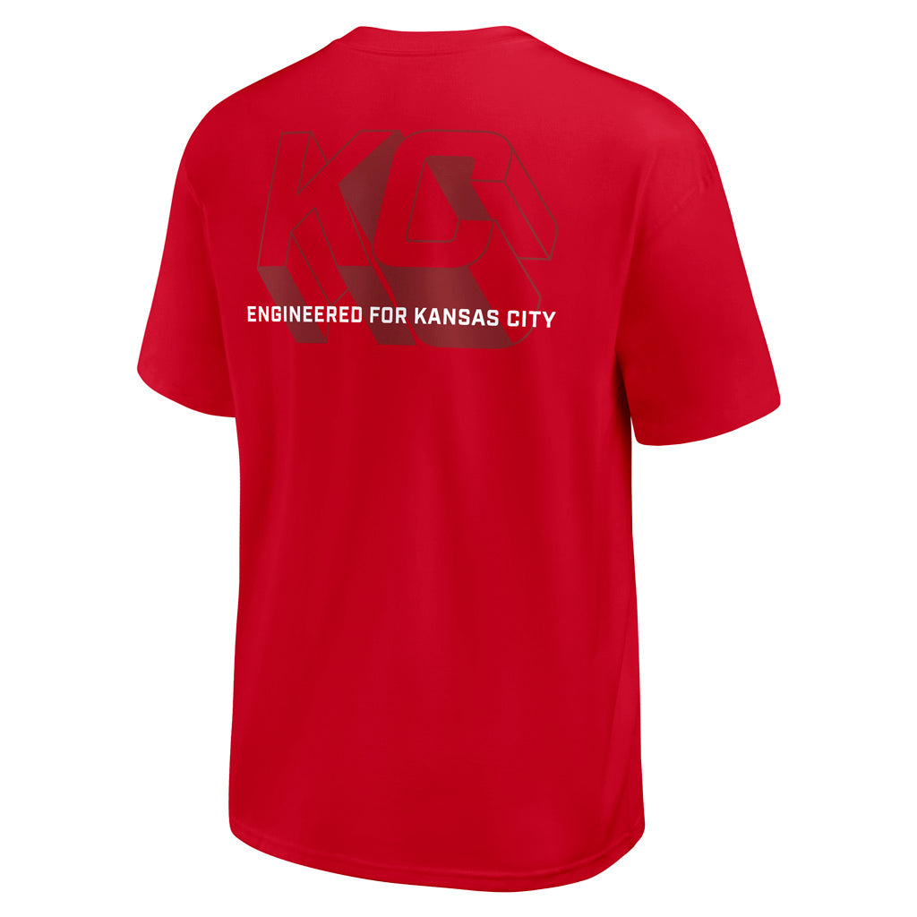 NFL Kansas City Chiefs Nike Essential Heavy Max90 T-Shirt - Red