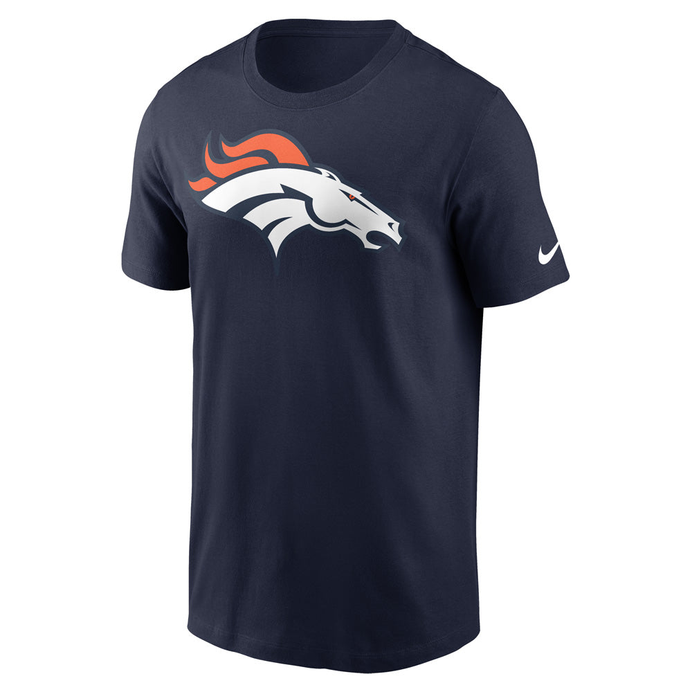 NFL Denver Broncos Nike Logo Essential T-Shirt - Navy