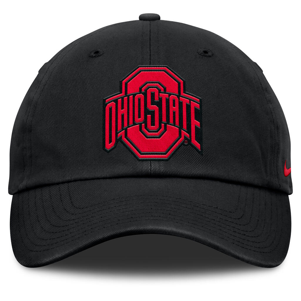 NCAA Ohio State Buckeyes Nike Primetime Slouch Adjustable Hat - Black