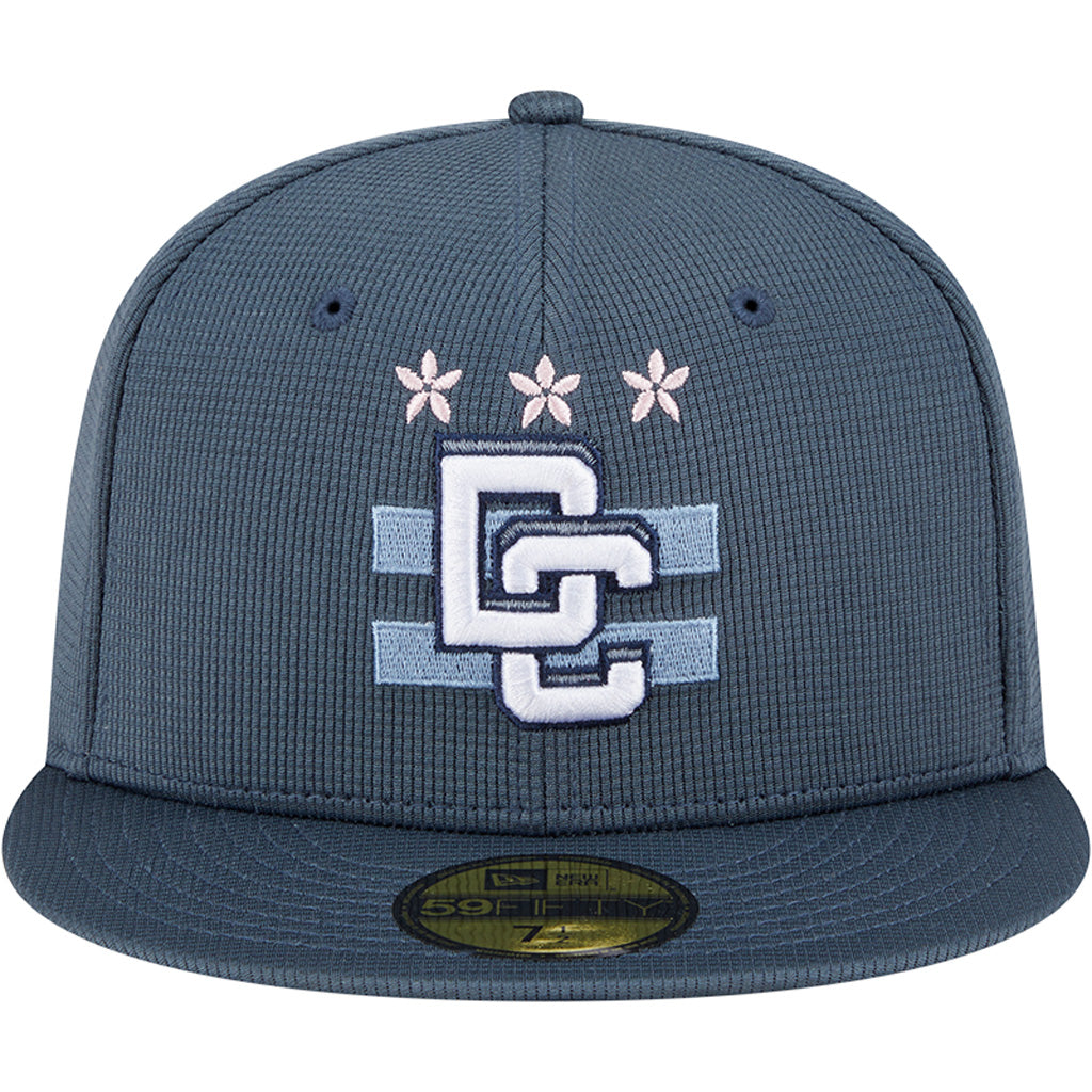 MLB Washington Nationals New Era 2025 City Connect Batting Practice 59FIFTY Fitted Hat - Navy
