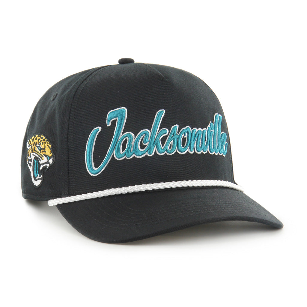 NFL Jacksonville Jaguars '47 Overhand Hitch Snapback Hat - Black
