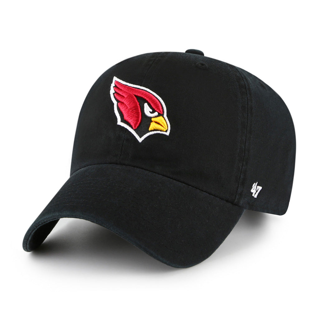 NFL Arizona Cardinals '47 Brand Clean Up Hat - Black