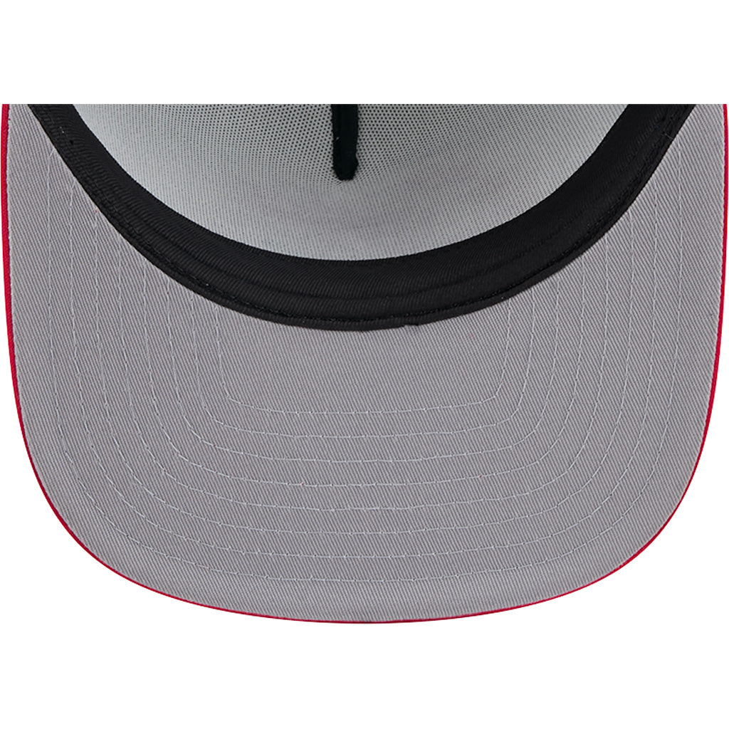 MLB Chicago Cubs New Era Retro Script 9FIFTY A-Frame Snapback Hat - White