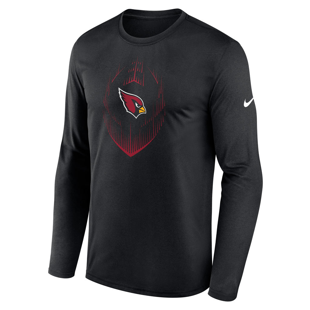 NFL Arizona Cardinals Nike 2024 Icon Legend Long Sleeve T-Shirt - Black