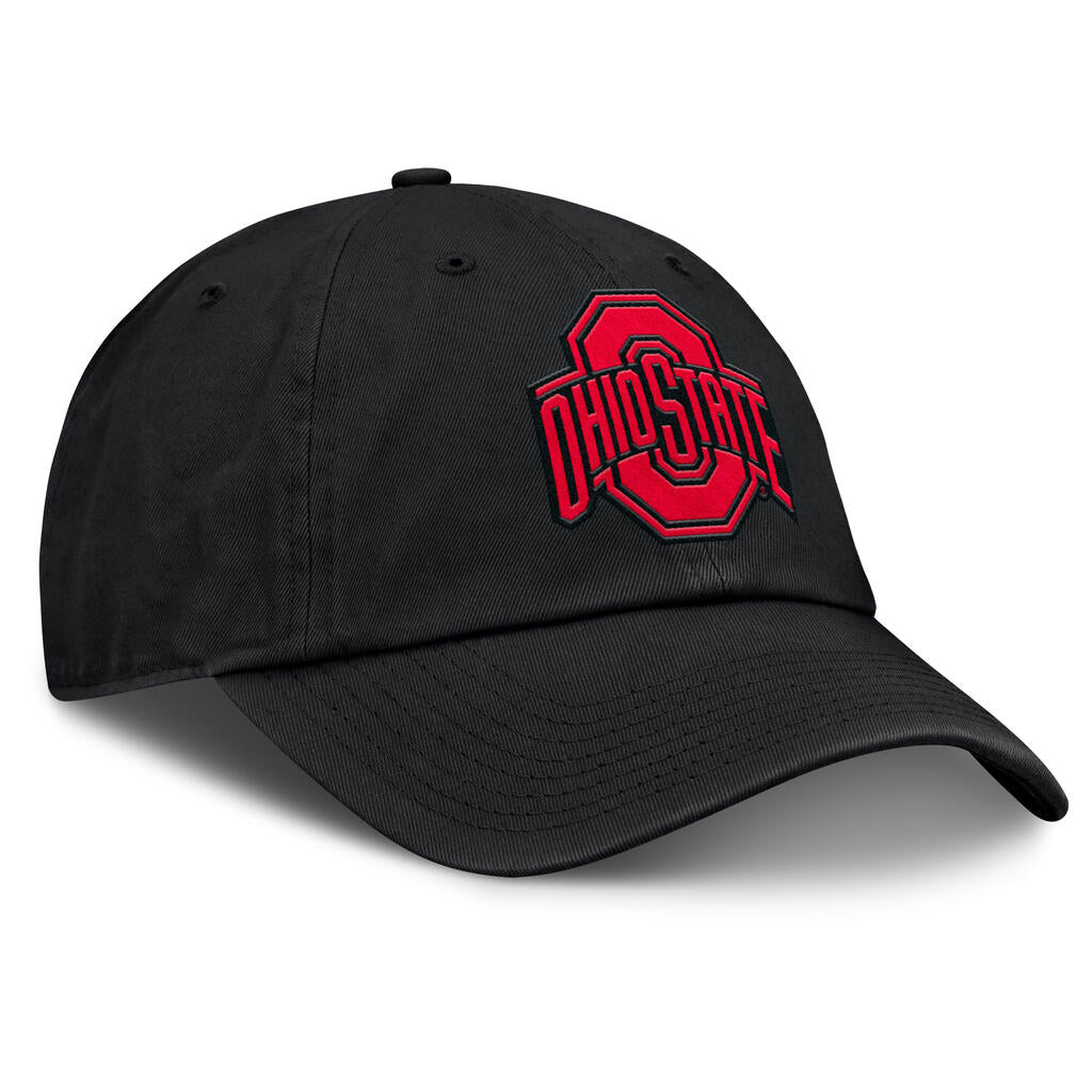 NCAA Ohio State Buckeyes Nike Primetime Slouch Adjustable Hat - Black
