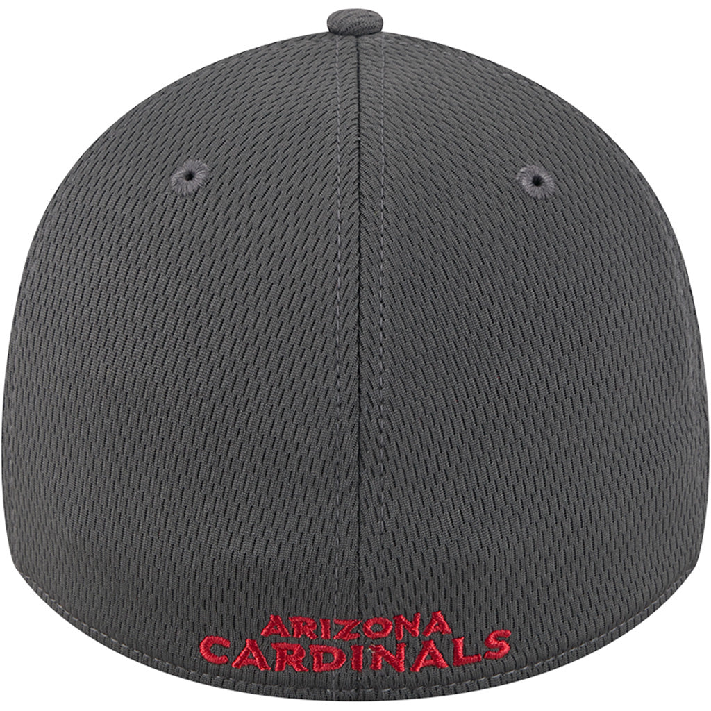 NFL Arizona Cardinals New Era Tonal Graphite 39THIRTY Flex Fit Hat - Graphite