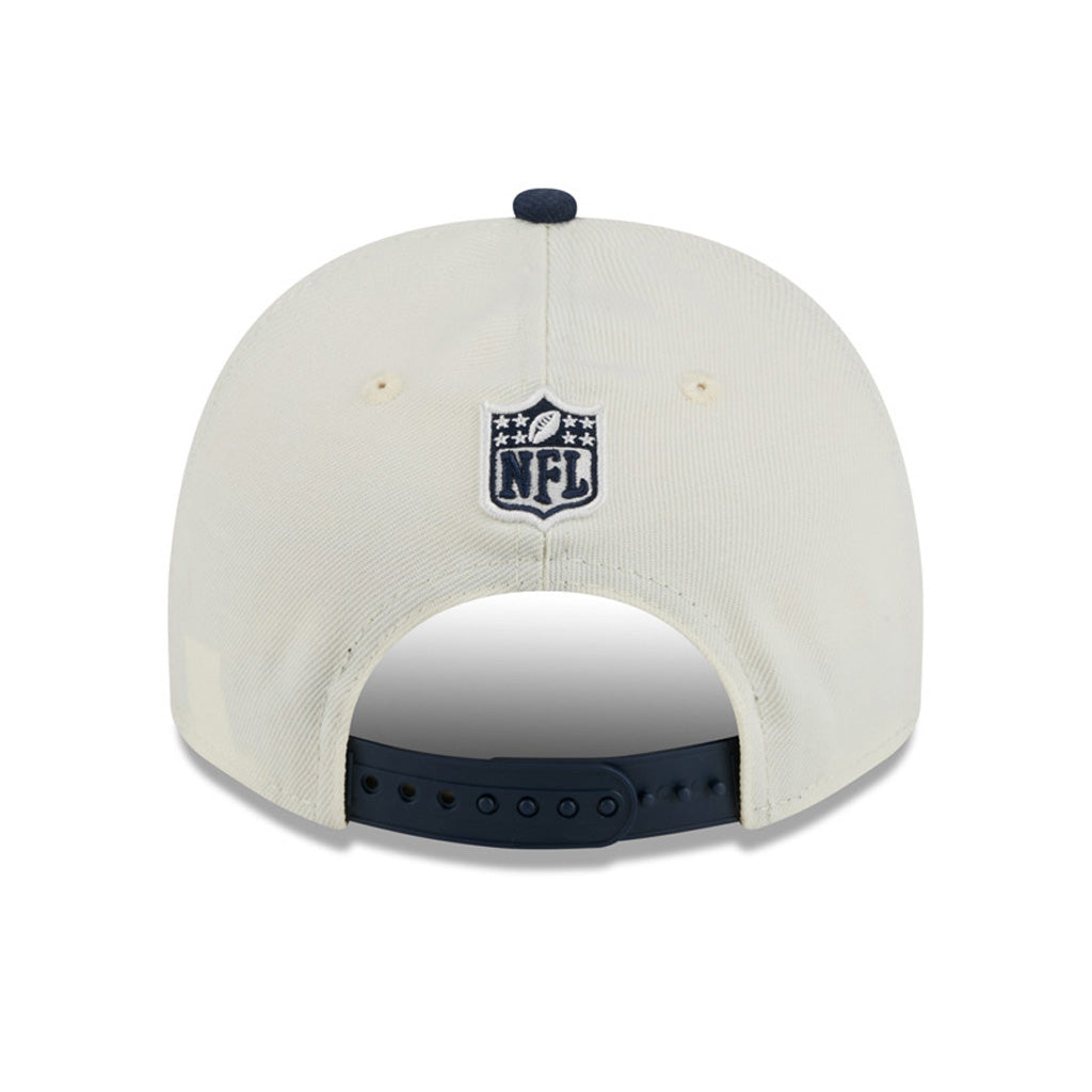 NFL Dallas Cowboys New Era 2025 Draft 9FIFTY A-Frame Hat - Chrome