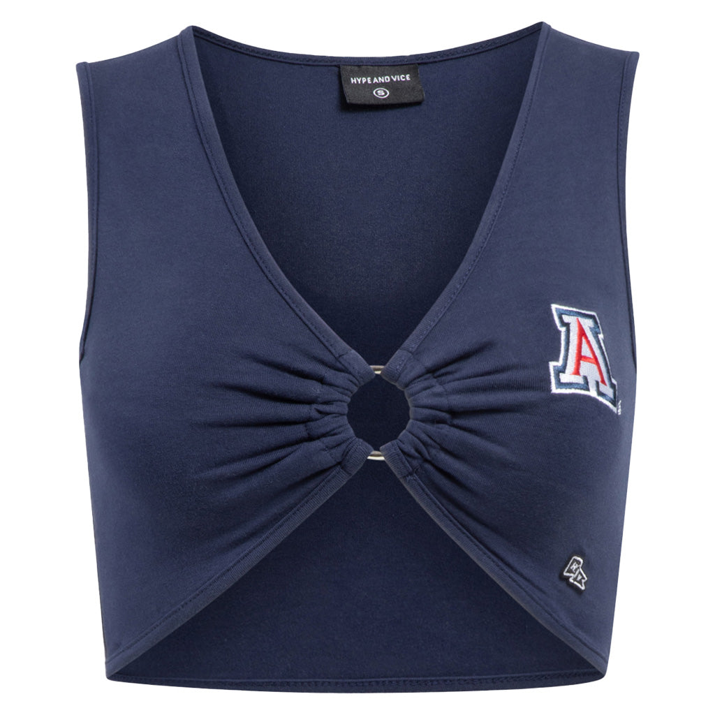 NCAA Arizona Wildcats Women's Hype & Vice Ring It Top