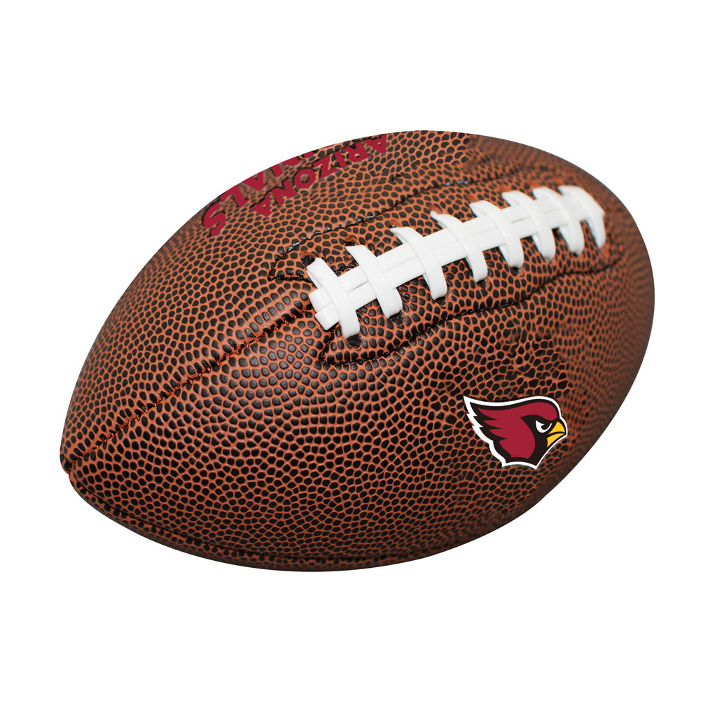 NFL Arizona Cardinals Logo Brands Mini Composite Football - Brown