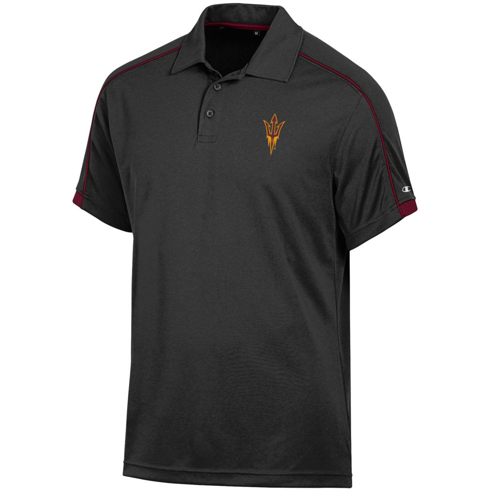 NCAA Arizona State Sun Devils Champion Diamond Polo - Black