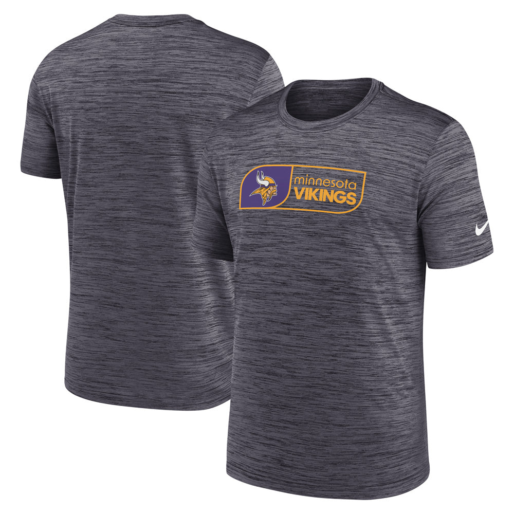 NFL Minnesota Vikings Nike Jock Tag Velocity T-Shirt - Black