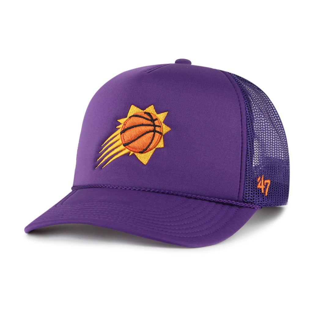 NBA Phoenix Suns '47 Foam Front Trucker Adjustable Snapback Hat - Purple