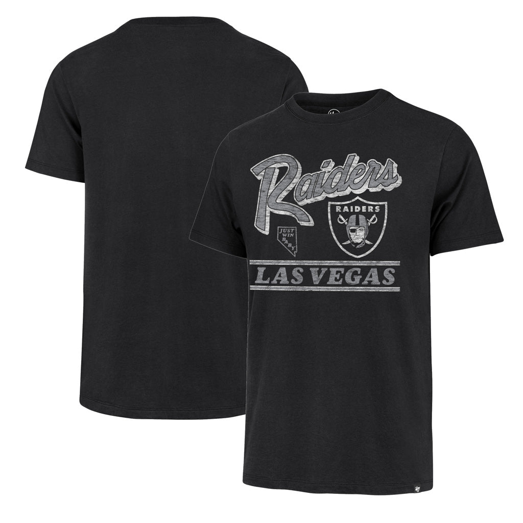 NFL Las Vegas Raiders '47 Fly By Franklin T-Shirt - Black