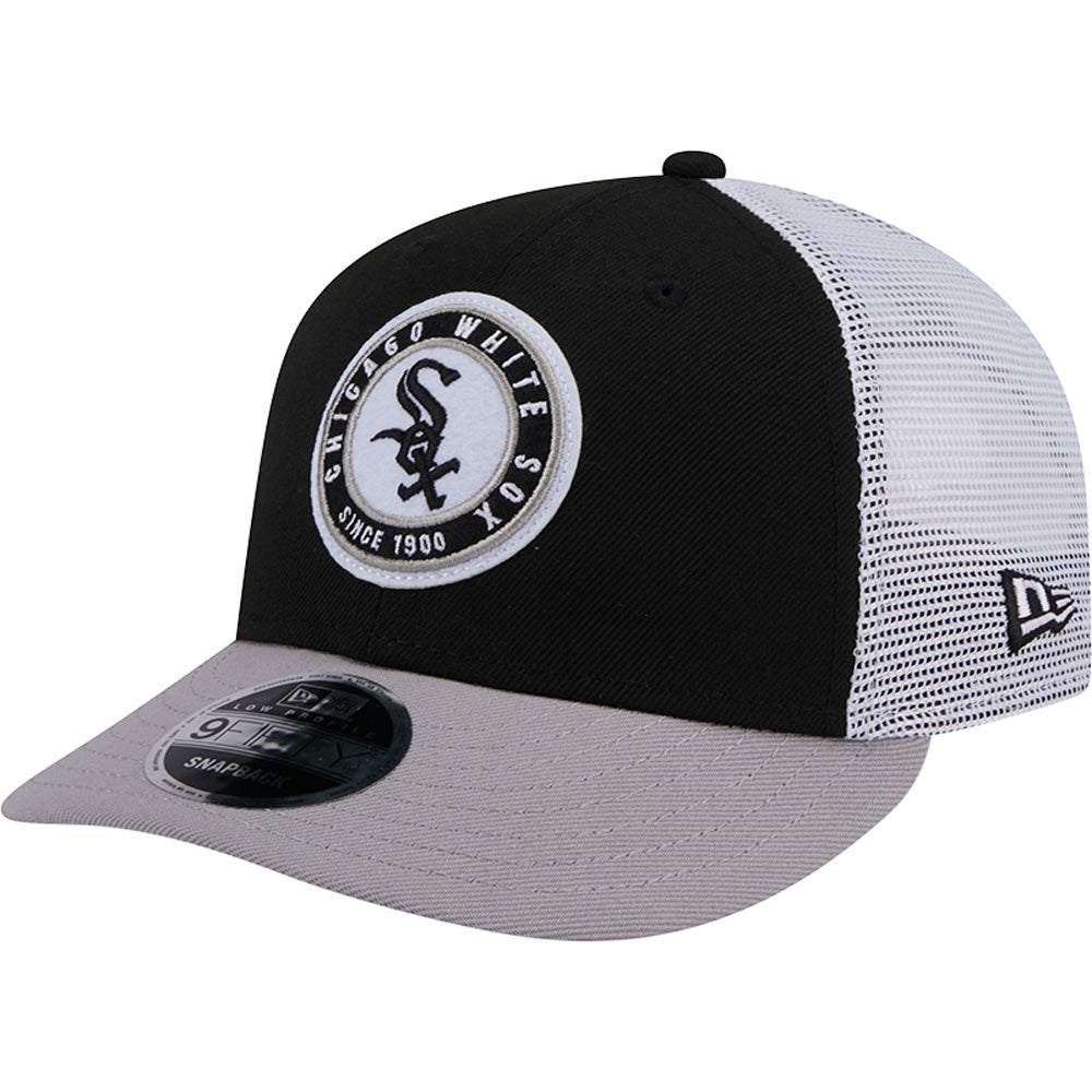 MLB Chicago White Sox New Era Cooperstown Patch Low-Profile 9FIFTY Trucker Hat