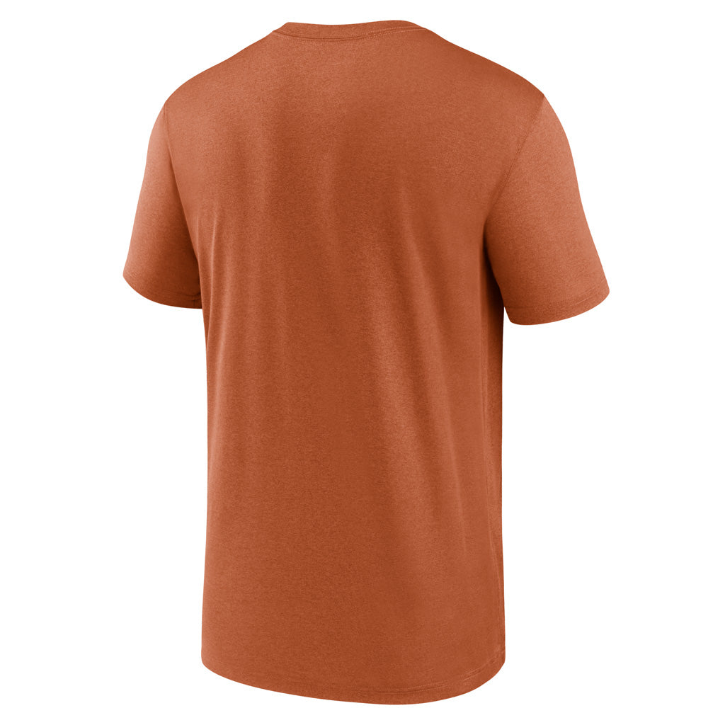 NCAA Texas Longhorns Nike Shadow Logo Legend T-Shirt - Orange