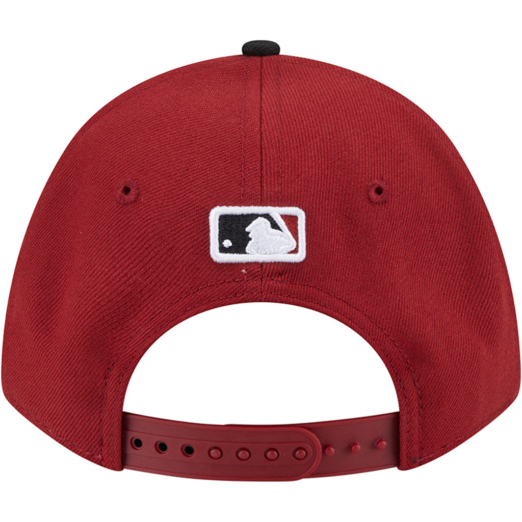 MLB Arizona Diamondbacks Youth New Era Game Player Replica 9FORTY M-Crown Hat - Red