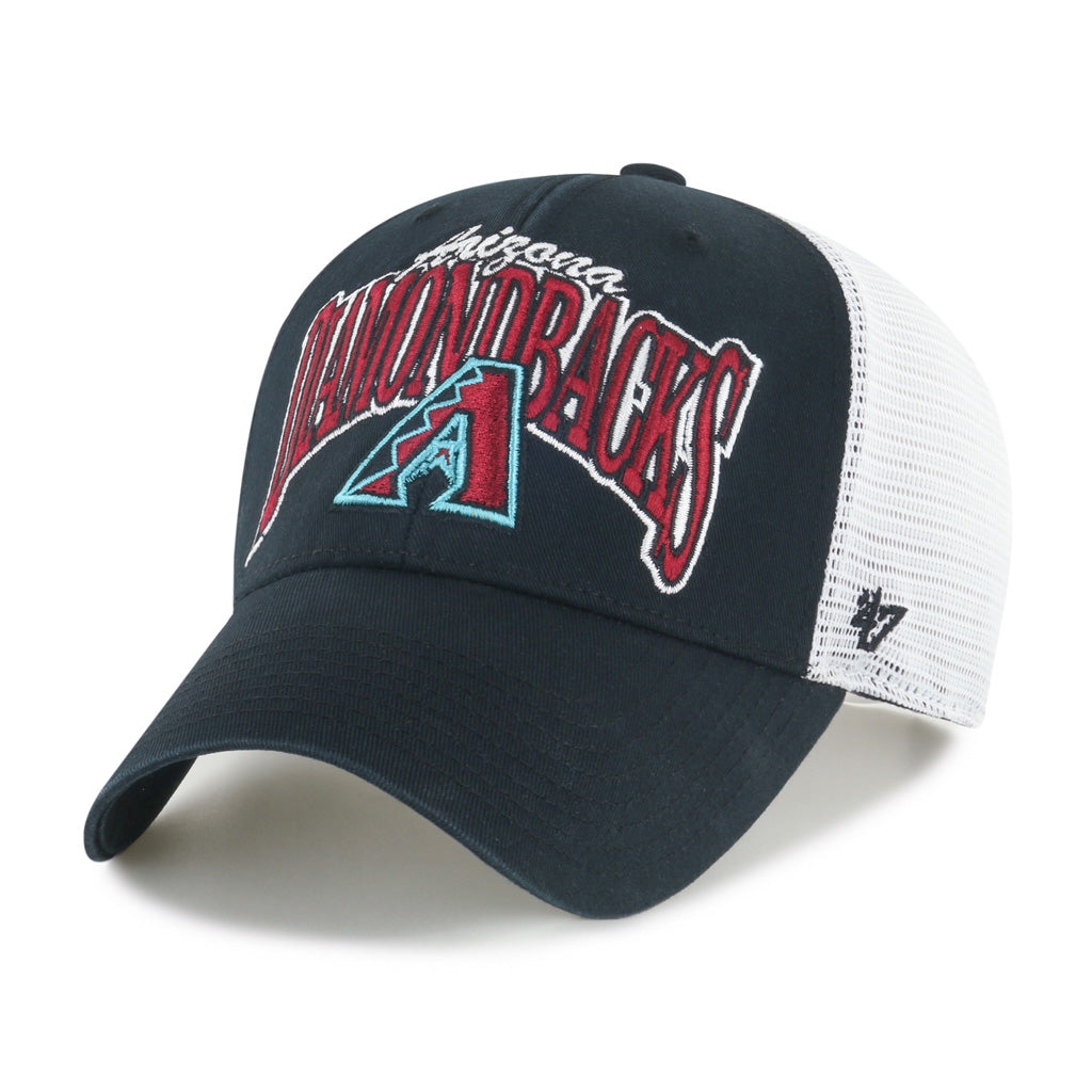 MLB Arizona Diamondbacks '47 Keystone Mesh Trucker MVP Hat - Black