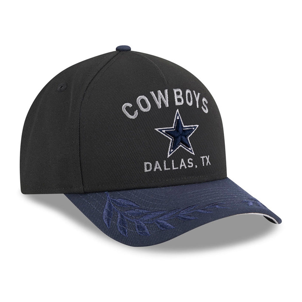 NFL Dallas Cowboys New Era 2025 Draft 39THIRTY Flex Fit Hat - Black