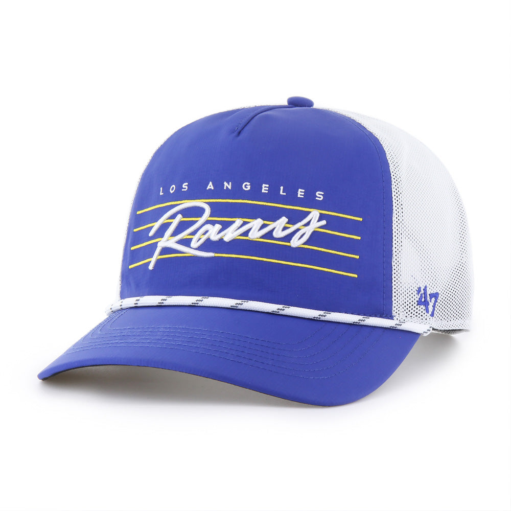 NFL Los Angeles Rams '47 Downburst Mesh Hitch Adjustable Hat - Blue
