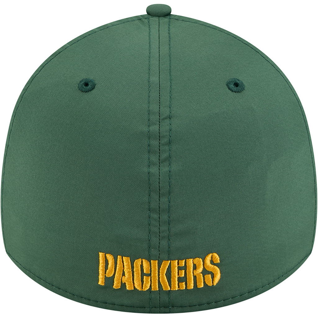 NFL Green Bay Packers New Era Mid Perf 39THIRTY Flex Fit Hat - Green