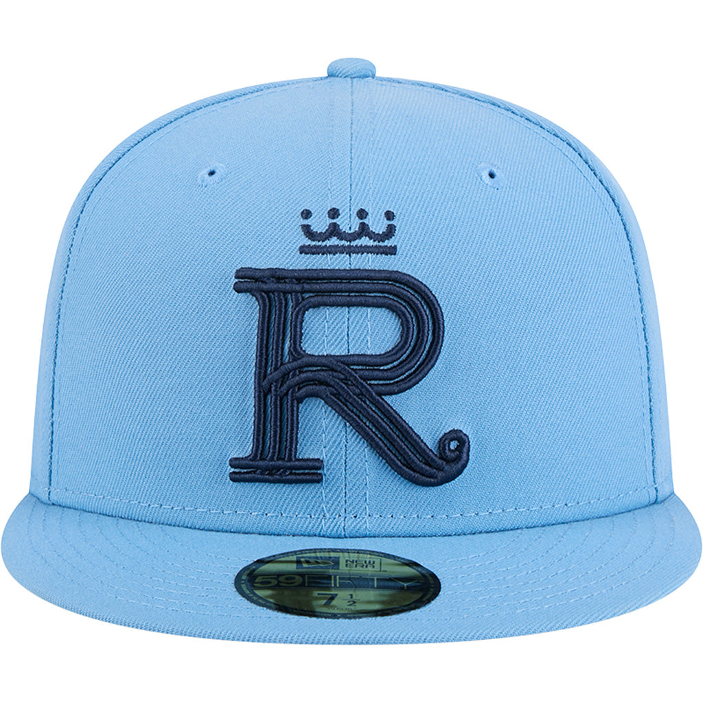 MLB Kansas City Royals New Era City Connect Fan Pack 59FIFTY Fitted Hat - Blue
