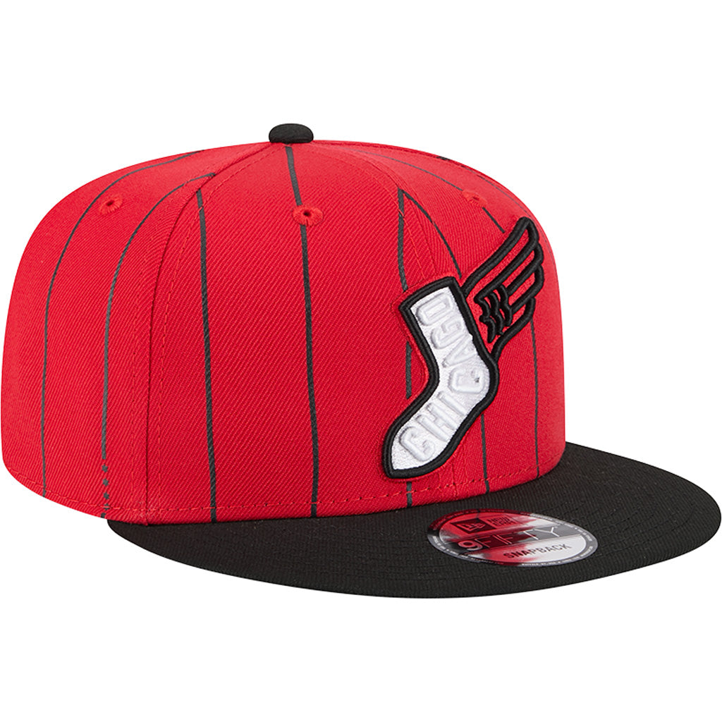 MLB Chicago White Sox New Era 2025 City Connect 9FIFTY Snapback Hat - Red