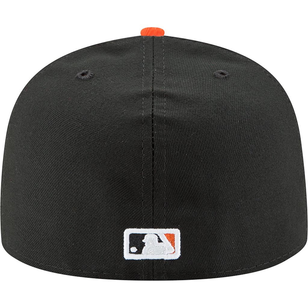 MLB Baltimore Orioles New Era Authentic Collection Road On-Field 59FIFTY Fitted Hat - Black