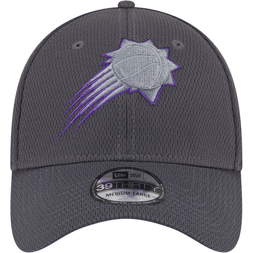NBA Phoenix Suns New Era Tonal Graphite 39THIRTY Flex Fit Hat - Graphite