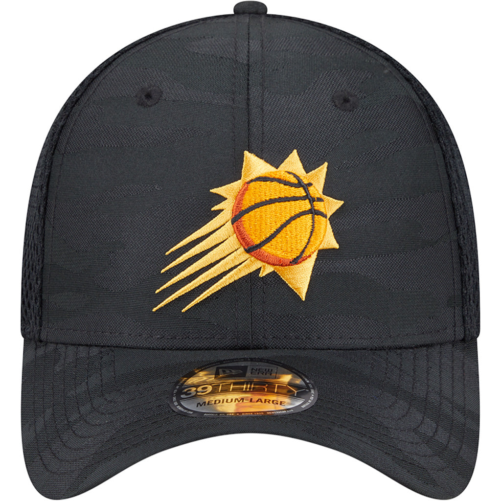 NBA Phoenix Suns New Era Black Camo 39THIRTY Flex Fit Hat - Black