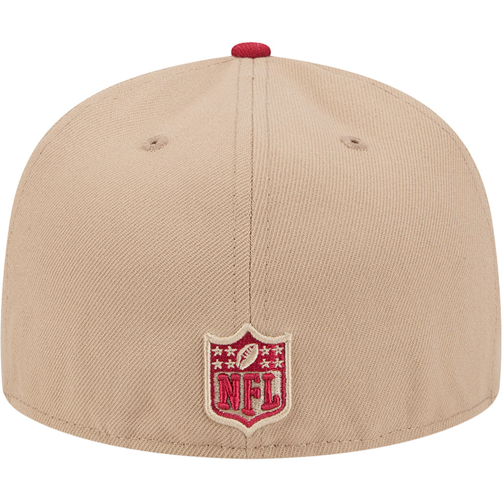 NFL Arizona Cardinals New Era Camel 59FIFTY Fitted Hat