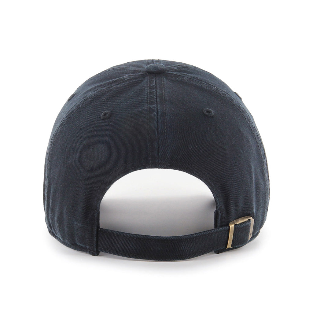 MLB Los Angeles Dodgers '47 Black & White Clean Up Adjustable Hat - Black