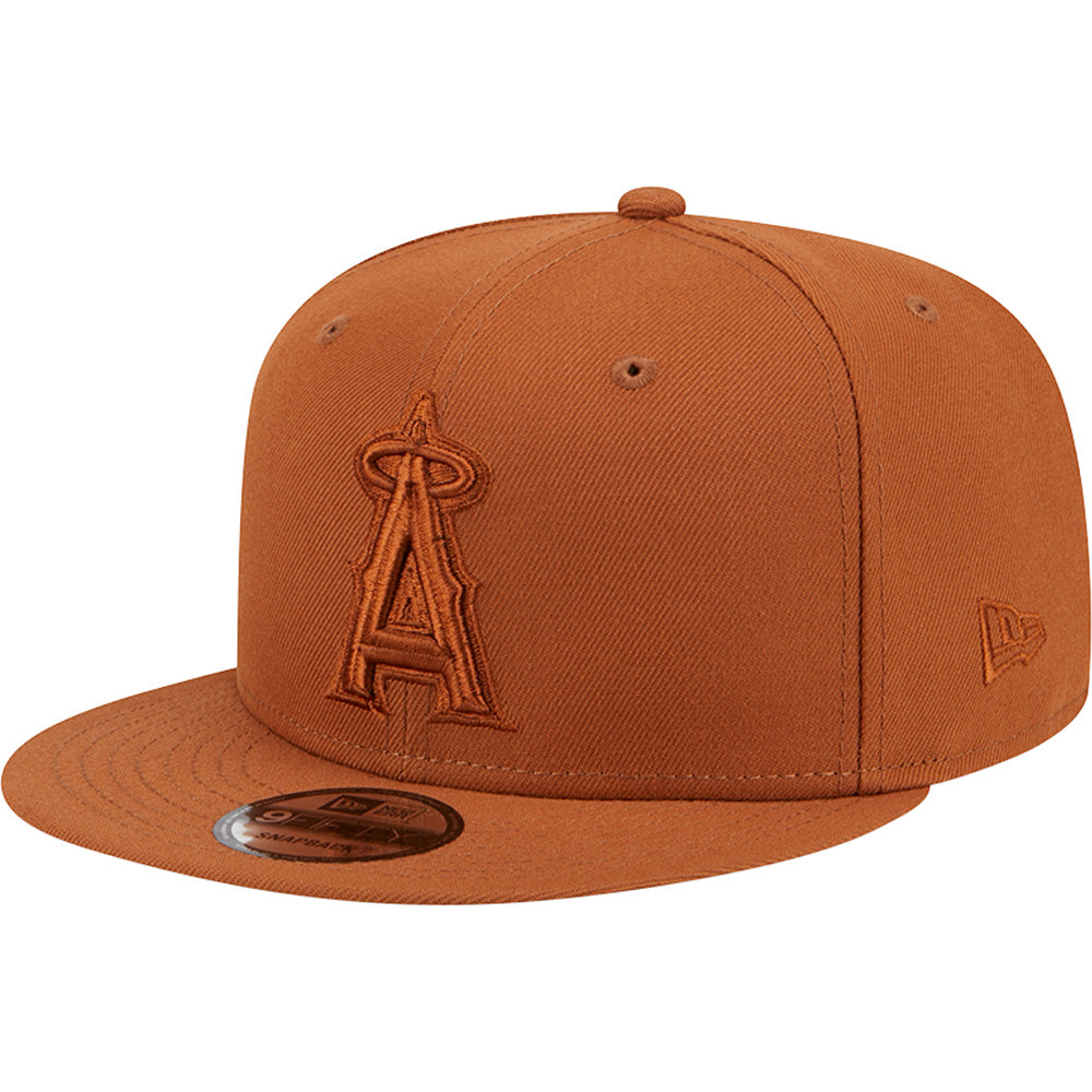 MLB Los Angeles Angels New Era Earthly Brown 9FIFTY Snapback