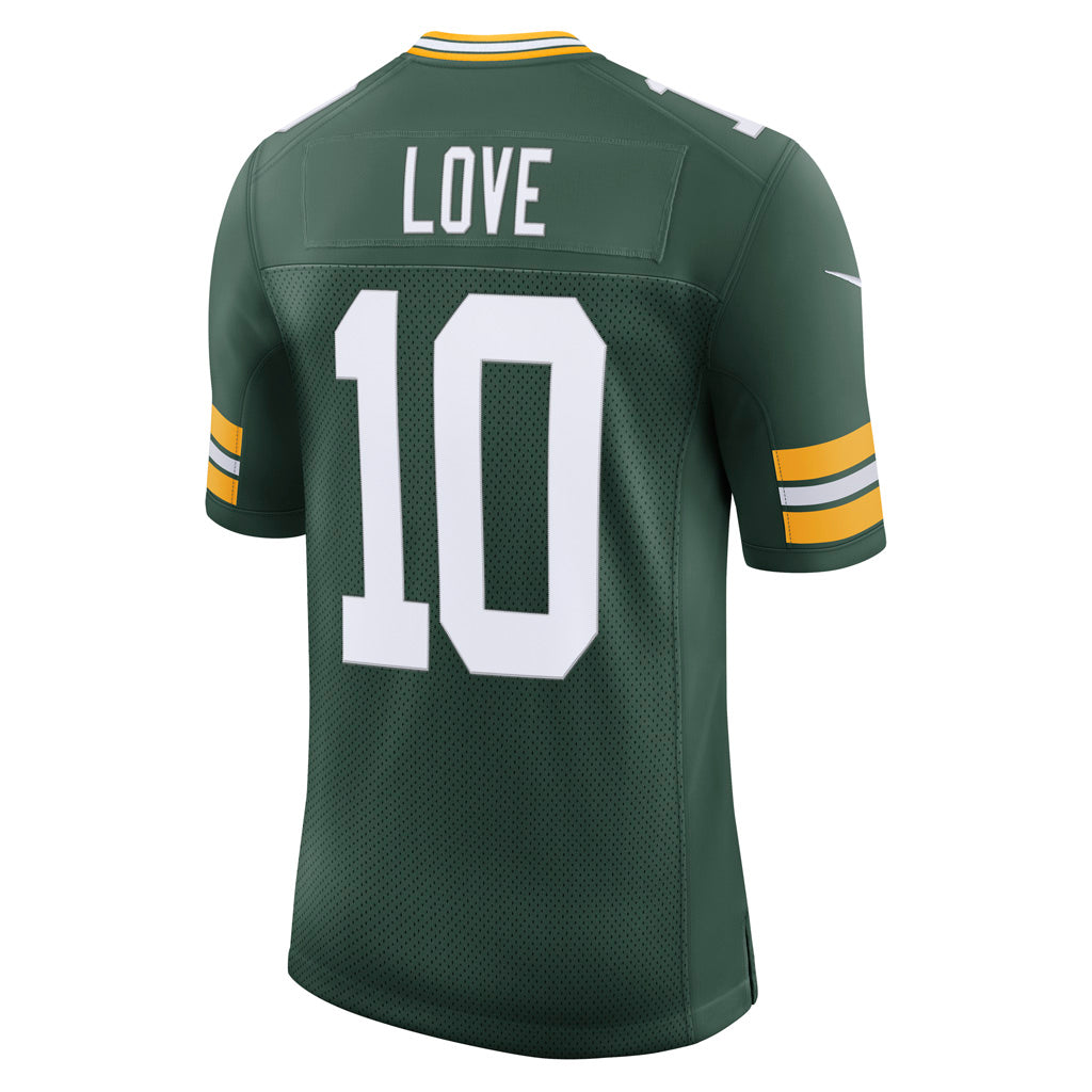 NFL Green Bay Packers Jordan Love Nike Home Vapor Limited Jersey - Green