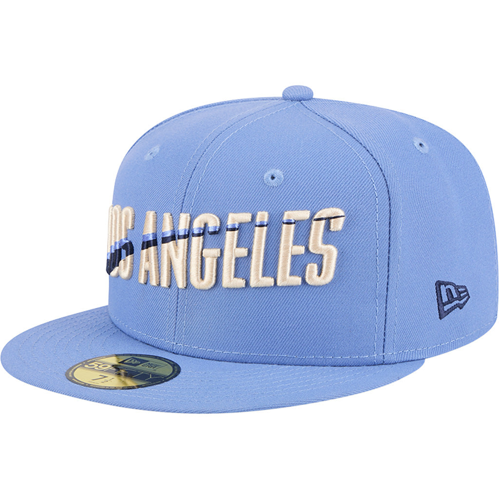 MLB Los Angeles Dodgers New Era City Connect Fan Pack 59FIFTY Fitted Hat - Blue